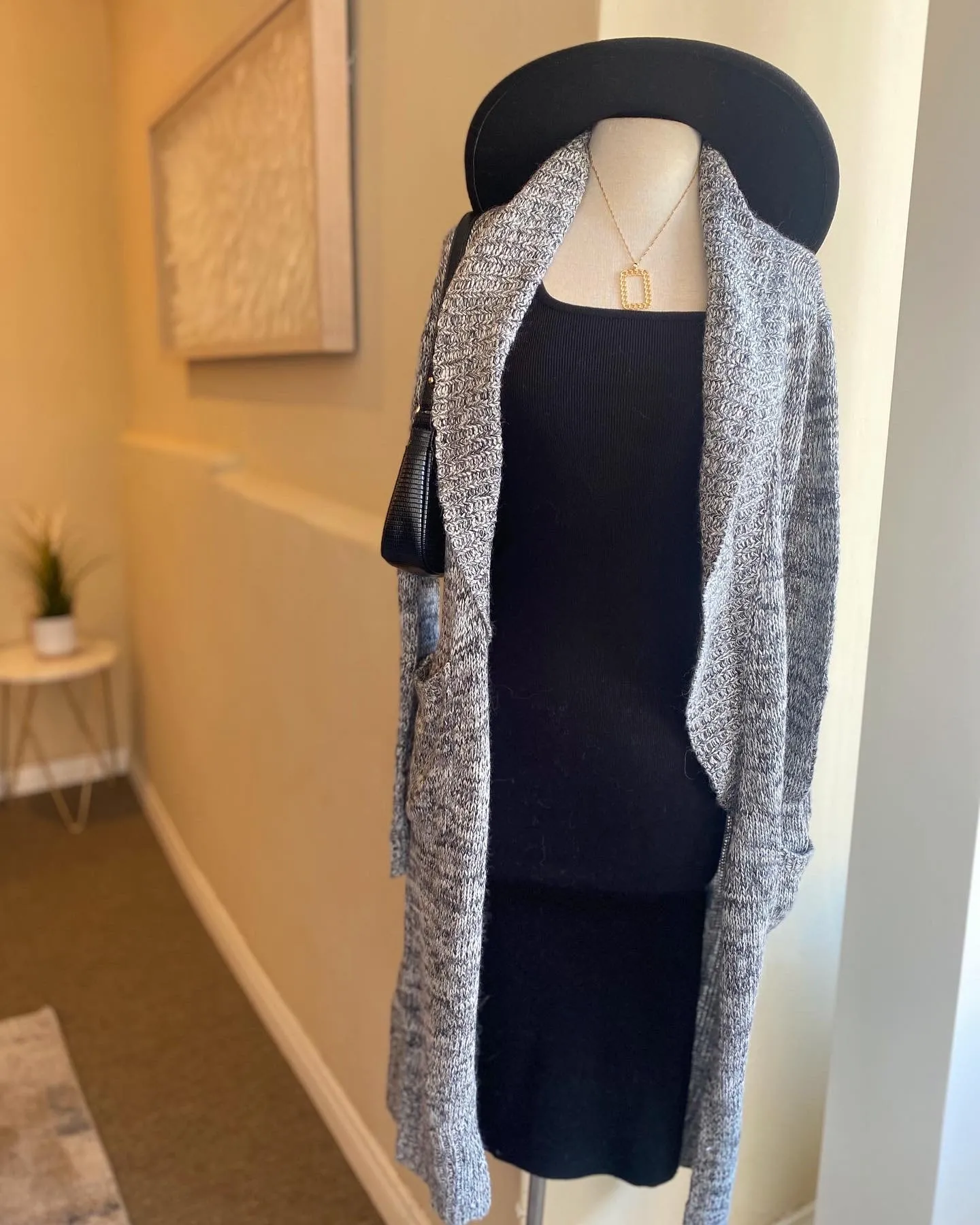Heather Grey Duster