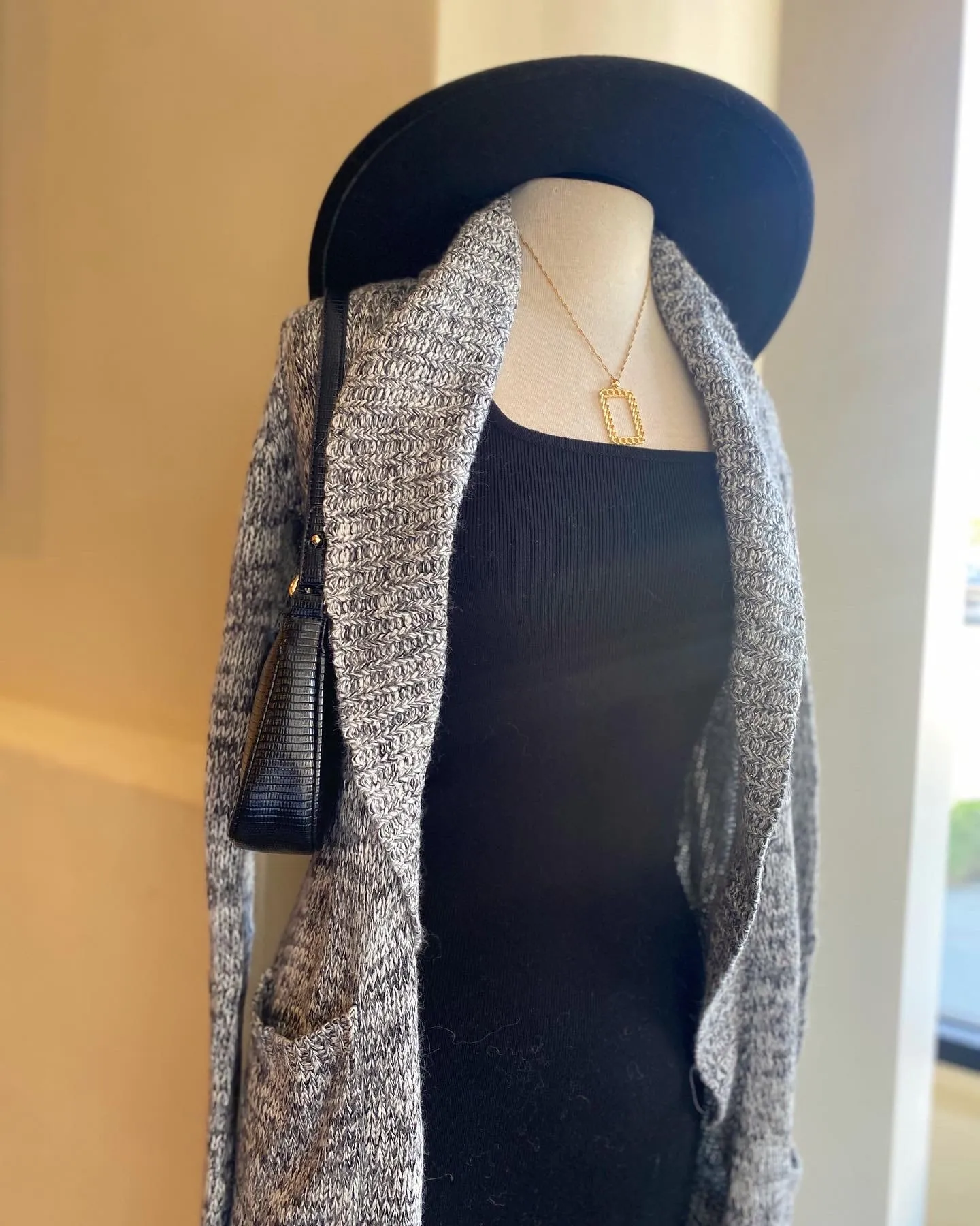 Heather Grey Duster