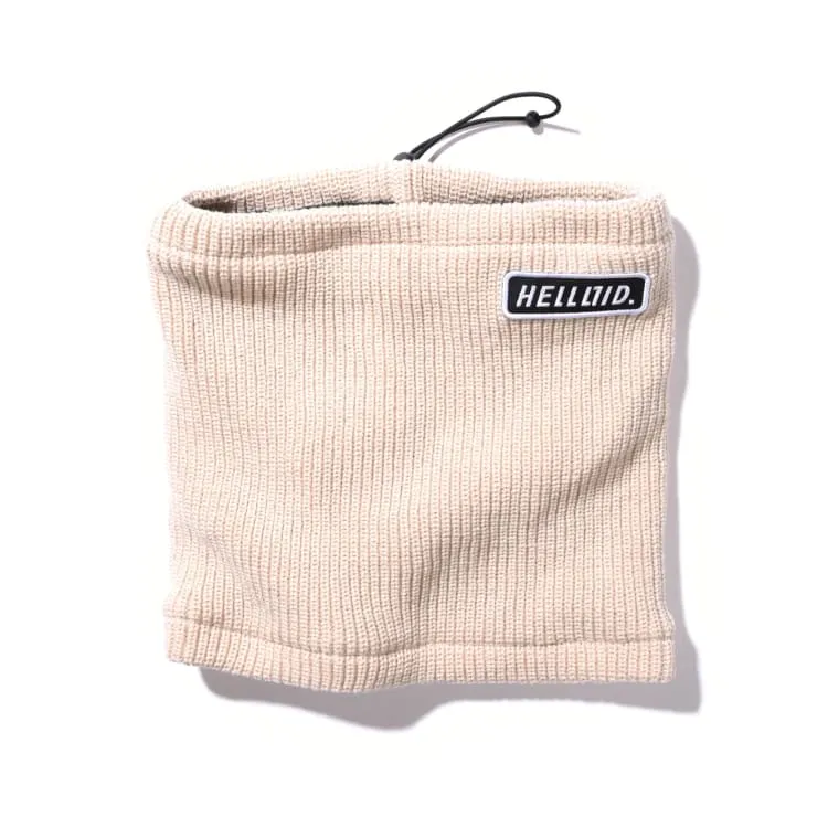 Helloid Knit Neck Warmer-WHITE