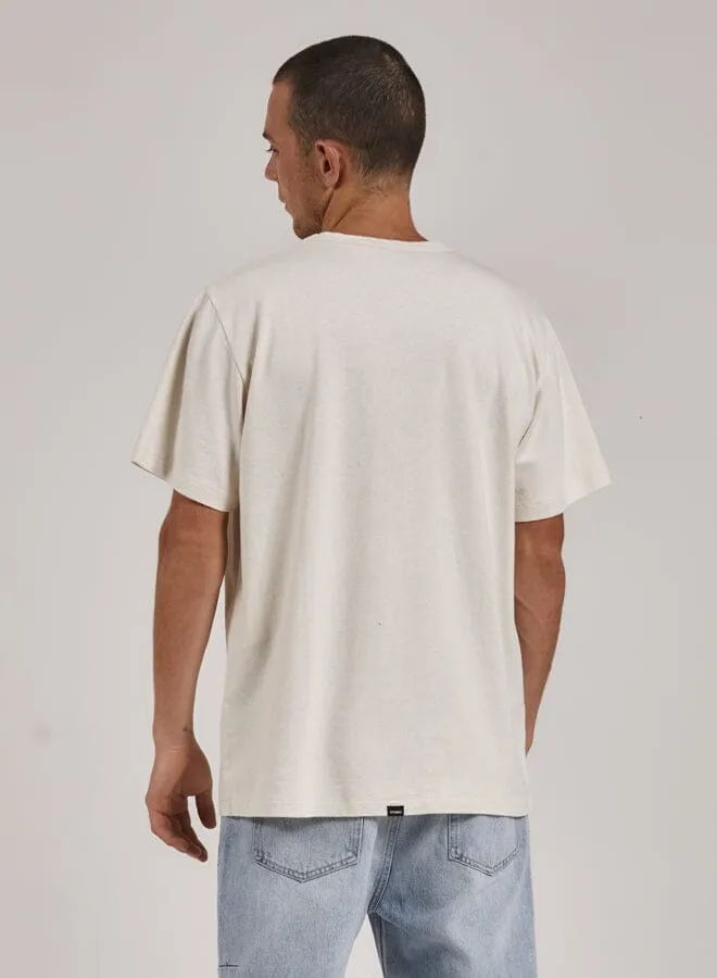 Hemp Natural Effects Merch Fit Tee - Unbleached