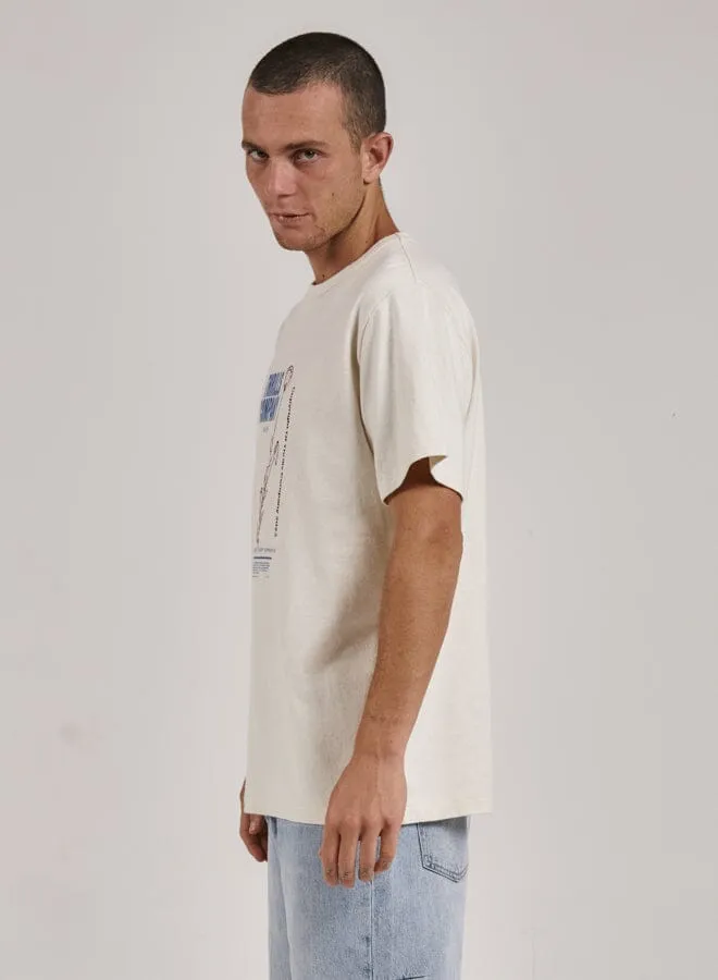 Hemp Natural Effects Merch Fit Tee - Unbleached