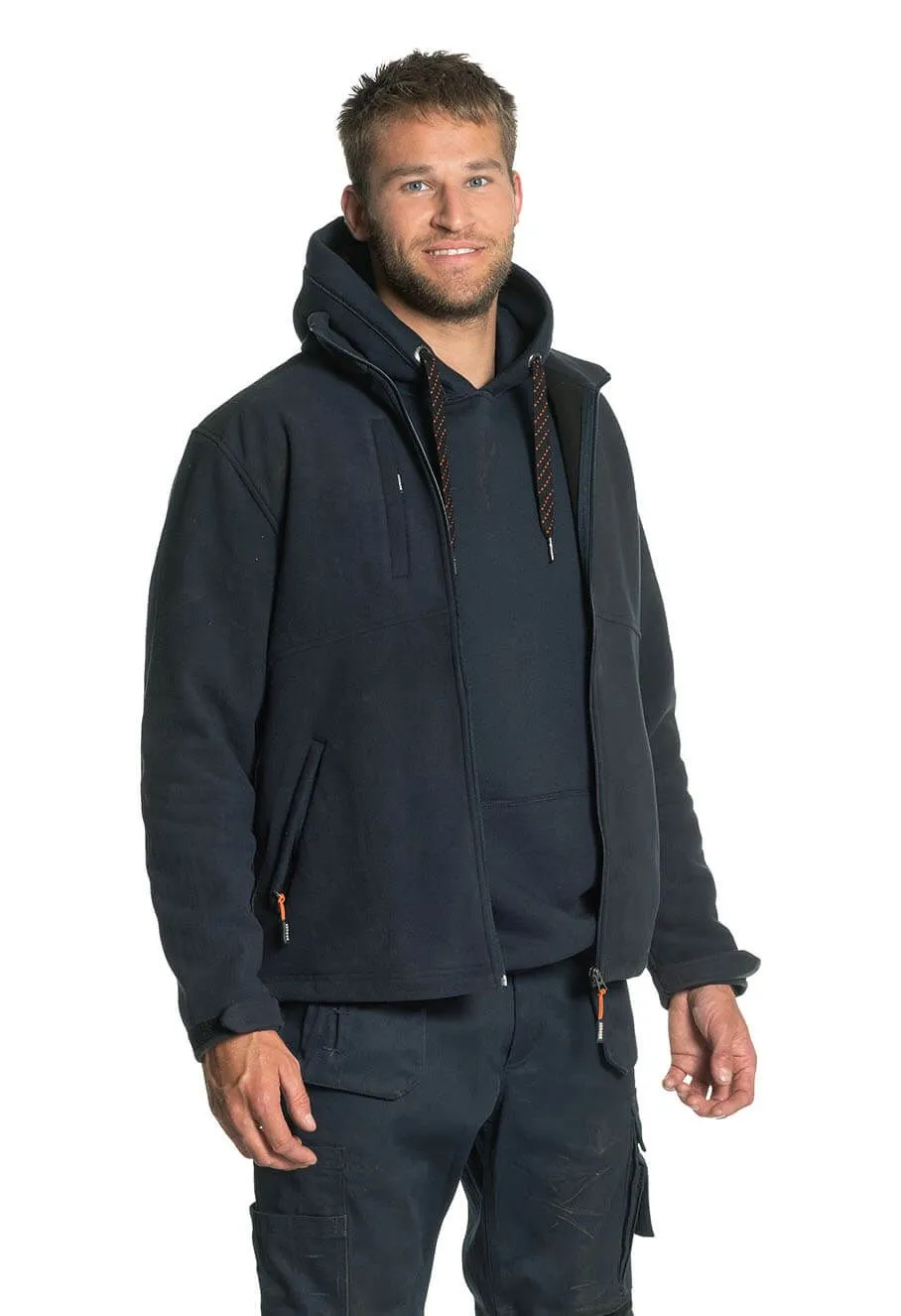 Herock&#x20;Markus&#x20;Work&#x20;Jacket&#x20;Fleece&#x20;-&#x20;Navy