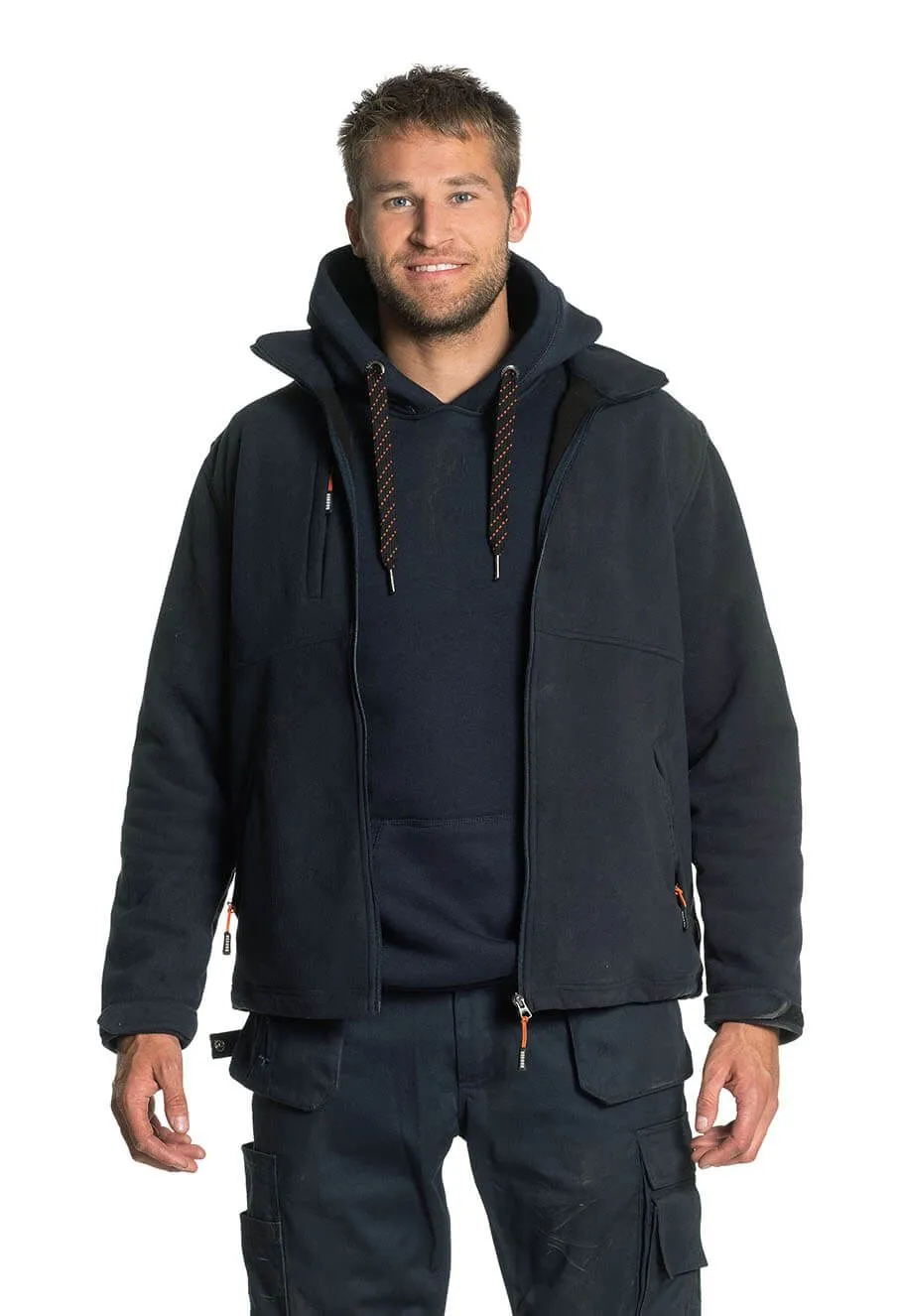 Herock&#x20;Markus&#x20;Work&#x20;Jacket&#x20;Fleece&#x20;-&#x20;Navy