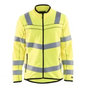 High&#x20;Vis&#x20;Microfleece&#x20;Jacket&#x20;4941&#x20;High&#x20;Vis&#x20;Geel&#x20;-&#x20;Bl&#xE5;kl&#xE4;der