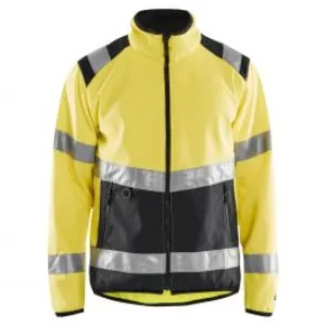 High&#x20;Vis&#x20;Softshell&#x20;Jacket&#x20;4877&#x20;High&#x20;Vis&#x20;Geel&#x2F;Zwart&#x20;-&#x20;Bl&#xE5;kl&#xE4;der