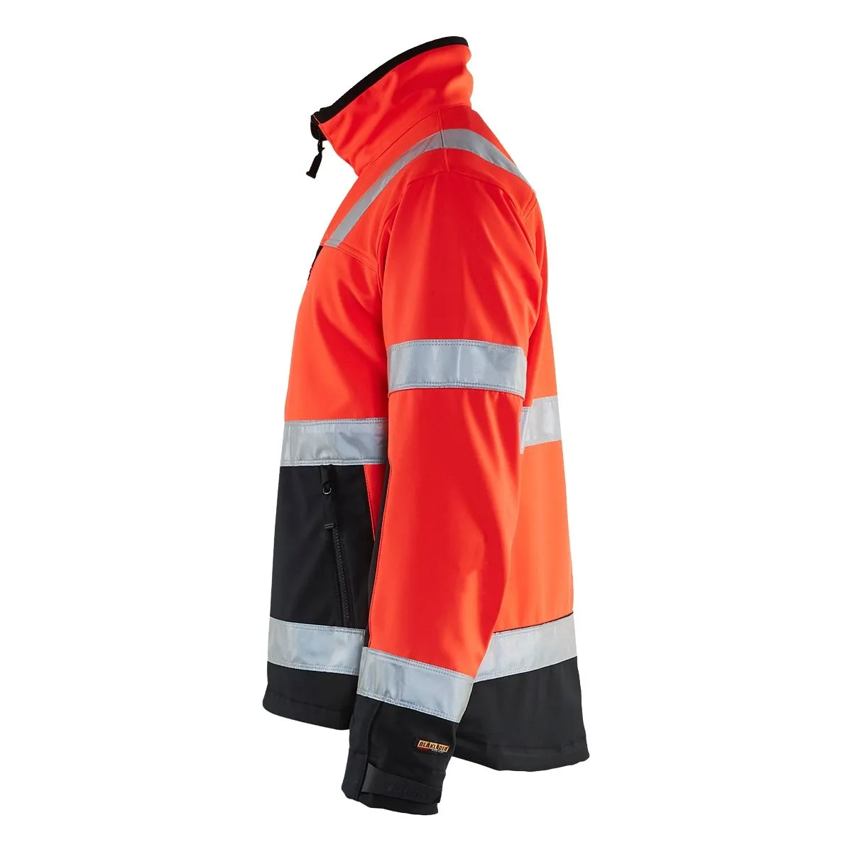 High&#x20;Vis&#x20;Softshell&#x20;Jacket&#x20;4900&#x20;High&#x20;Vis&#x20;Rood&#x2F;Zwart&#x20;-&#x20;Bl&#xE5;kl&#xE4;der