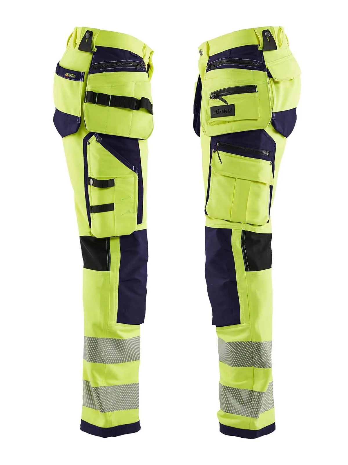 High&#x20;Vis&#x20;Trouser&#x20;4-Way&#x20;Stretch&#x20;1997&#x20;High&#x20;Vis&#x20;Geel&#x2F;Marine&#x20;-&#x20;Bl&#xE5;kl&#xE4;der