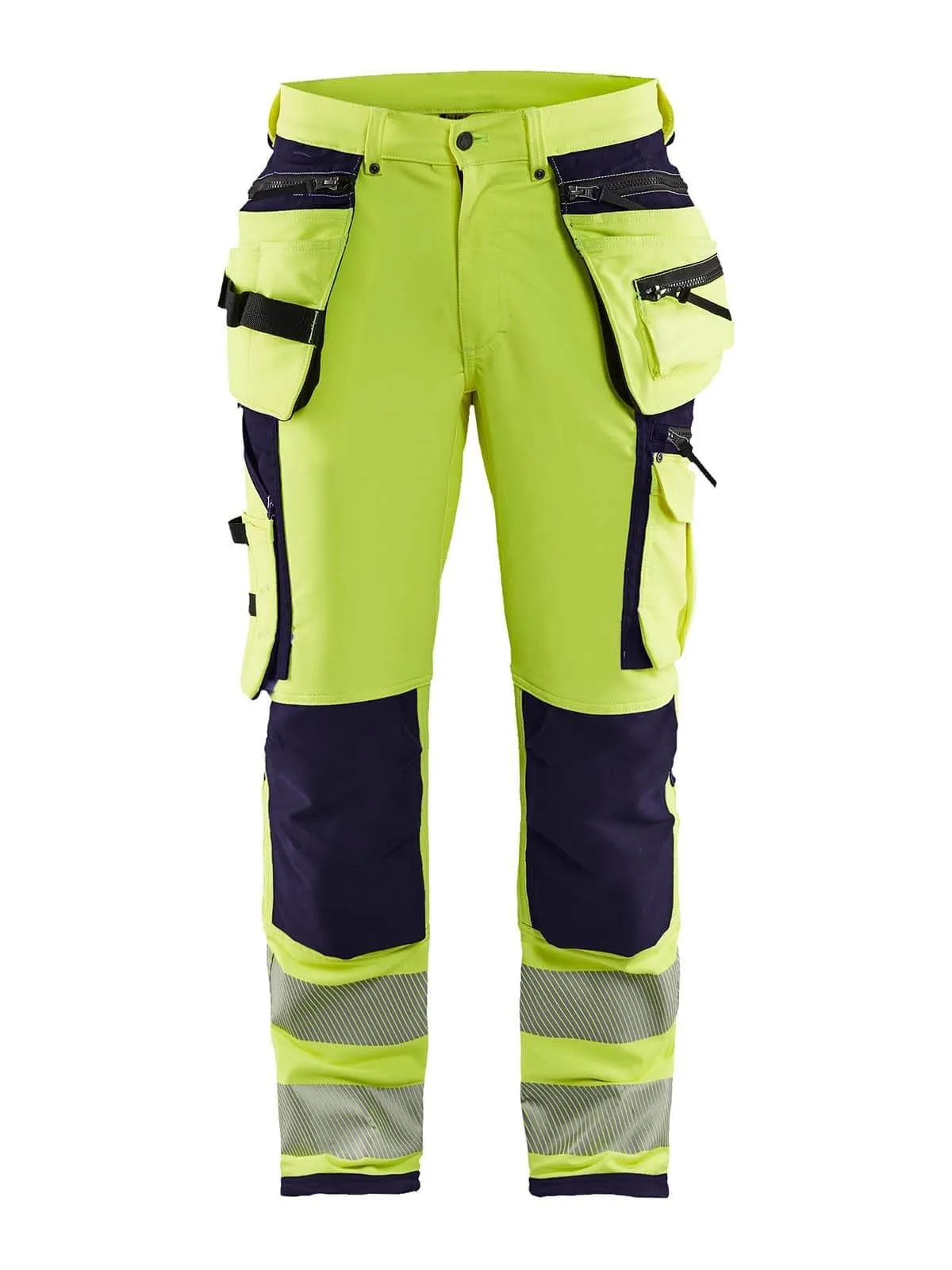 High&#x20;Vis&#x20;Trouser&#x20;4-Way&#x20;Stretch&#x20;1997&#x20;High&#x20;Vis&#x20;Geel&#x2F;Marine&#x20;-&#x20;Bl&#xE5;kl&#xE4;der