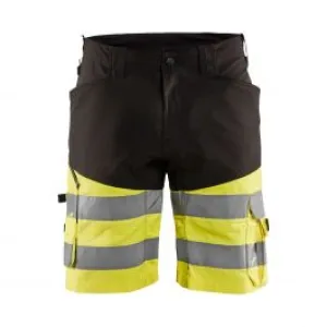 Highvis&#x20;Shorts&#x20;With&#x20;Stretch&#x20;1541&#x20;Zwart&#x2F;High&#x20;Vis&#x20;Geel&#x20;-&#x20;Bl&#xE5;kl&#xE4;der