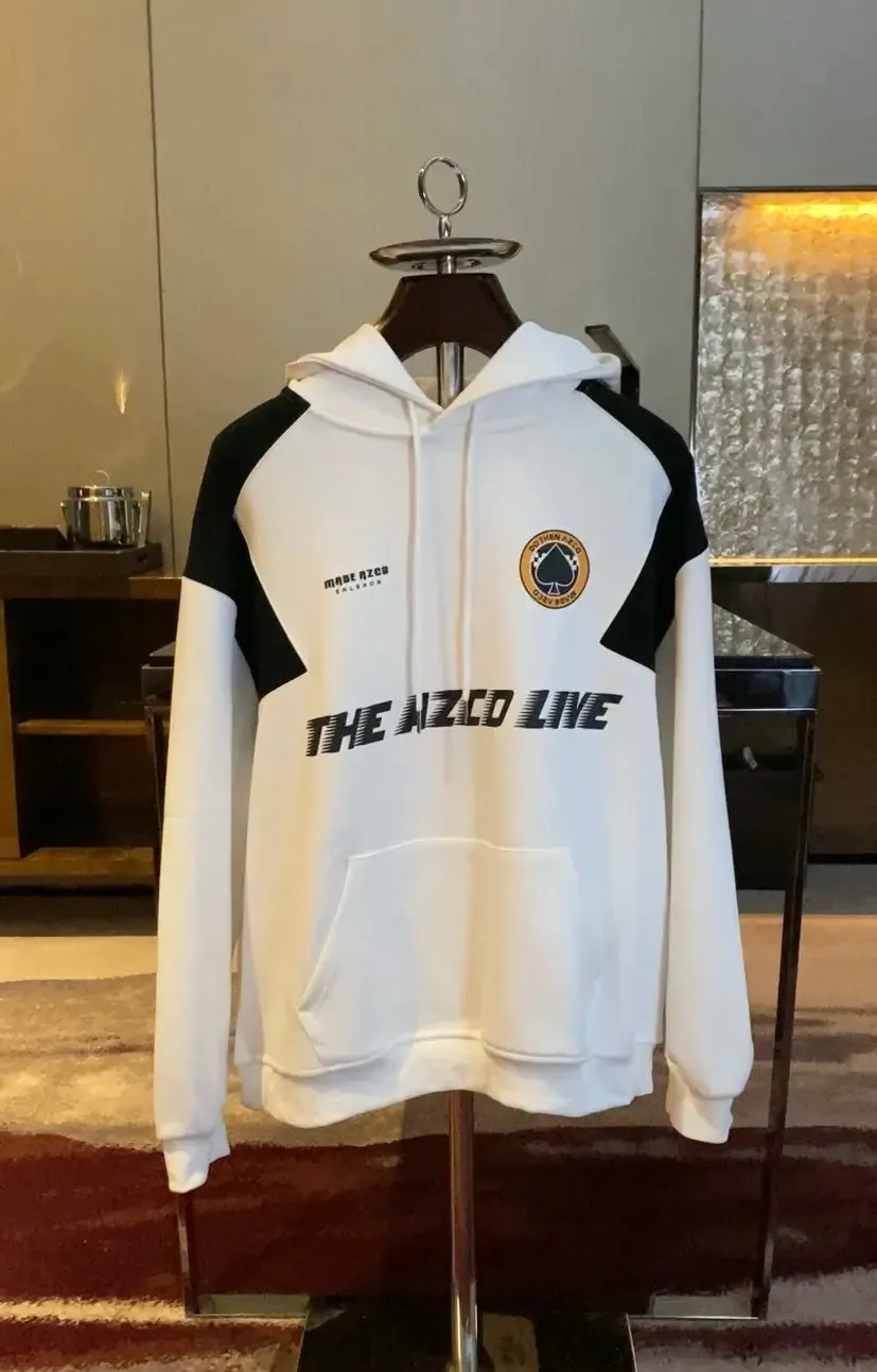 Hip-hop Heavyweight High Street Made Vintage Long-sleeved hoodie