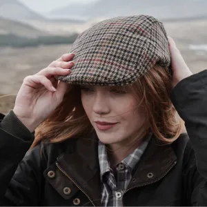 Hoggs of Fife Dogtooth Tweed Cap