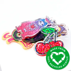 Holographic Acrylic Charms