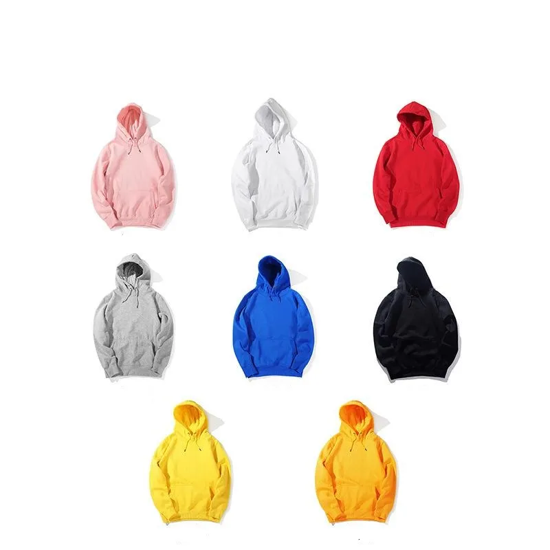 Hooded thickened round neck sweater