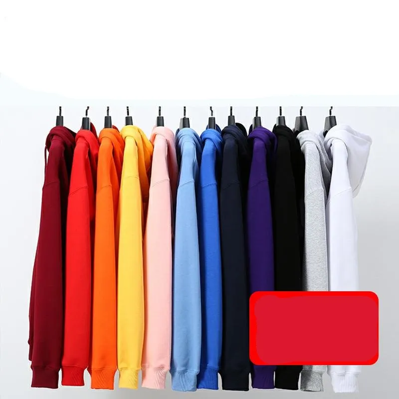 Hooded thickened round neck sweater