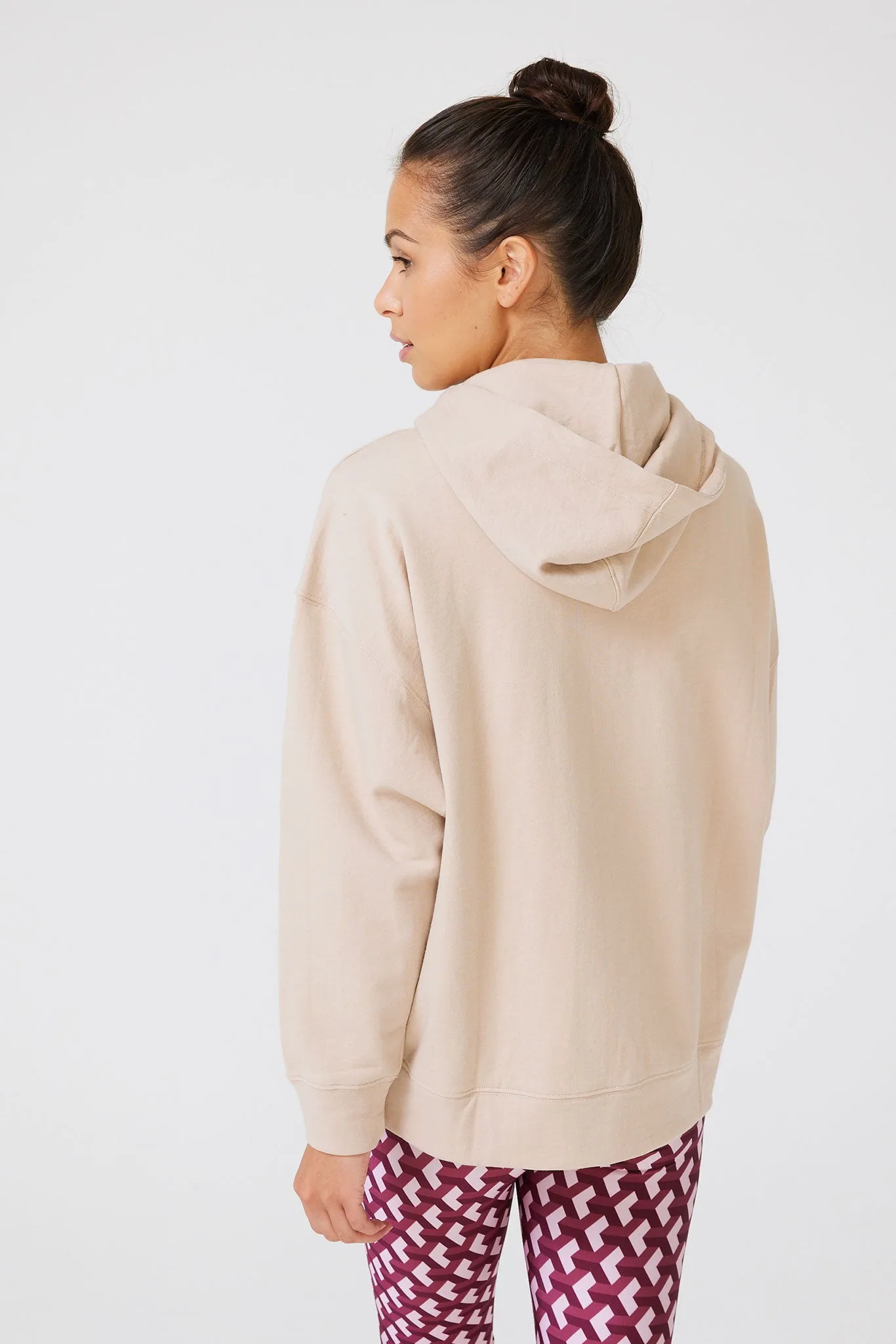 Hoodie in Oat Milk