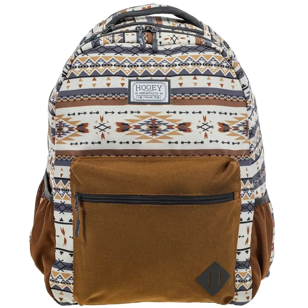 HOOey "Recess" Aztec (Cream/Rust/Grey) - Backpack