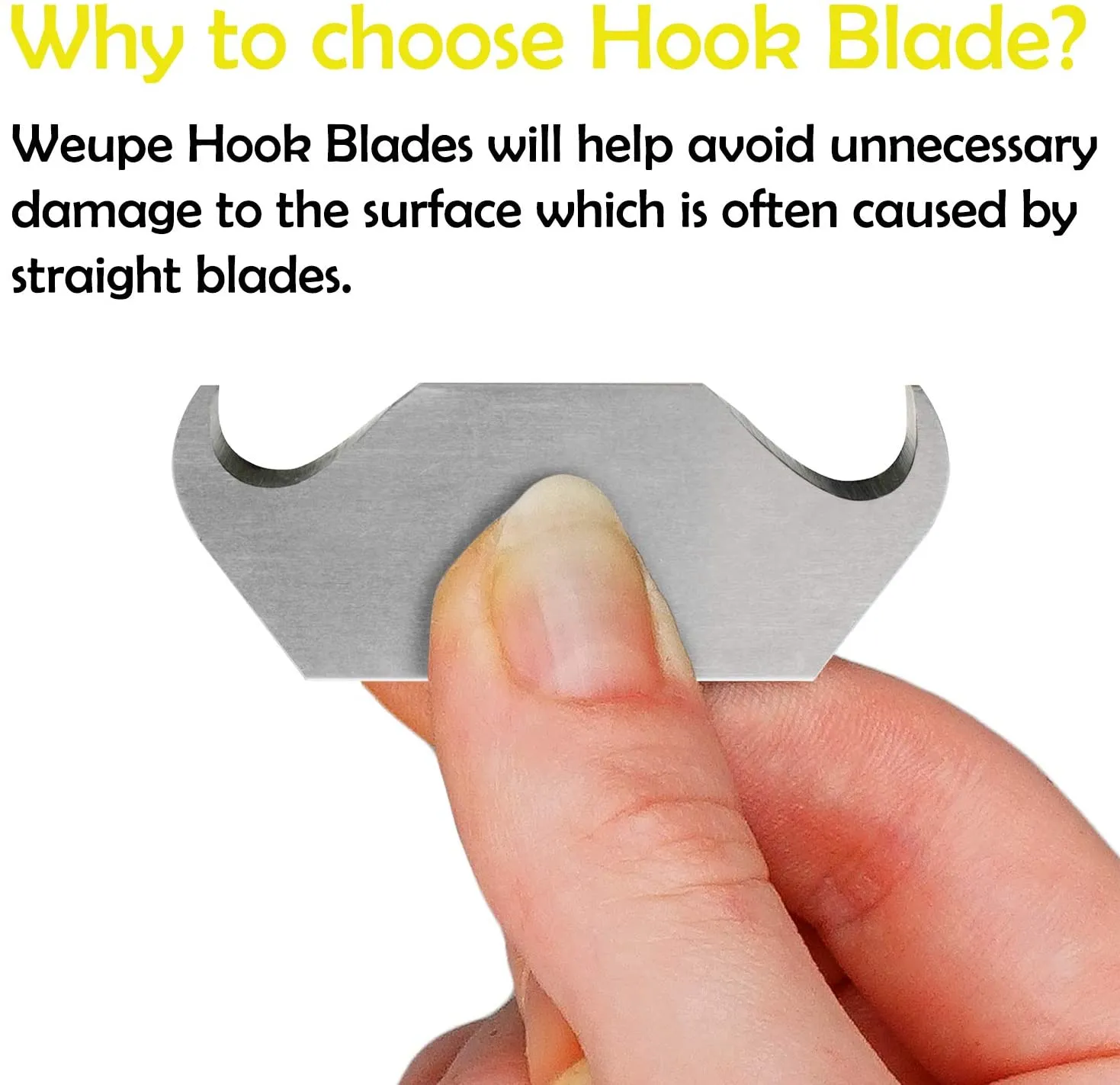 Hook Blade Utility Knife with 5 Utility Hook Blades, Shingle Cutter