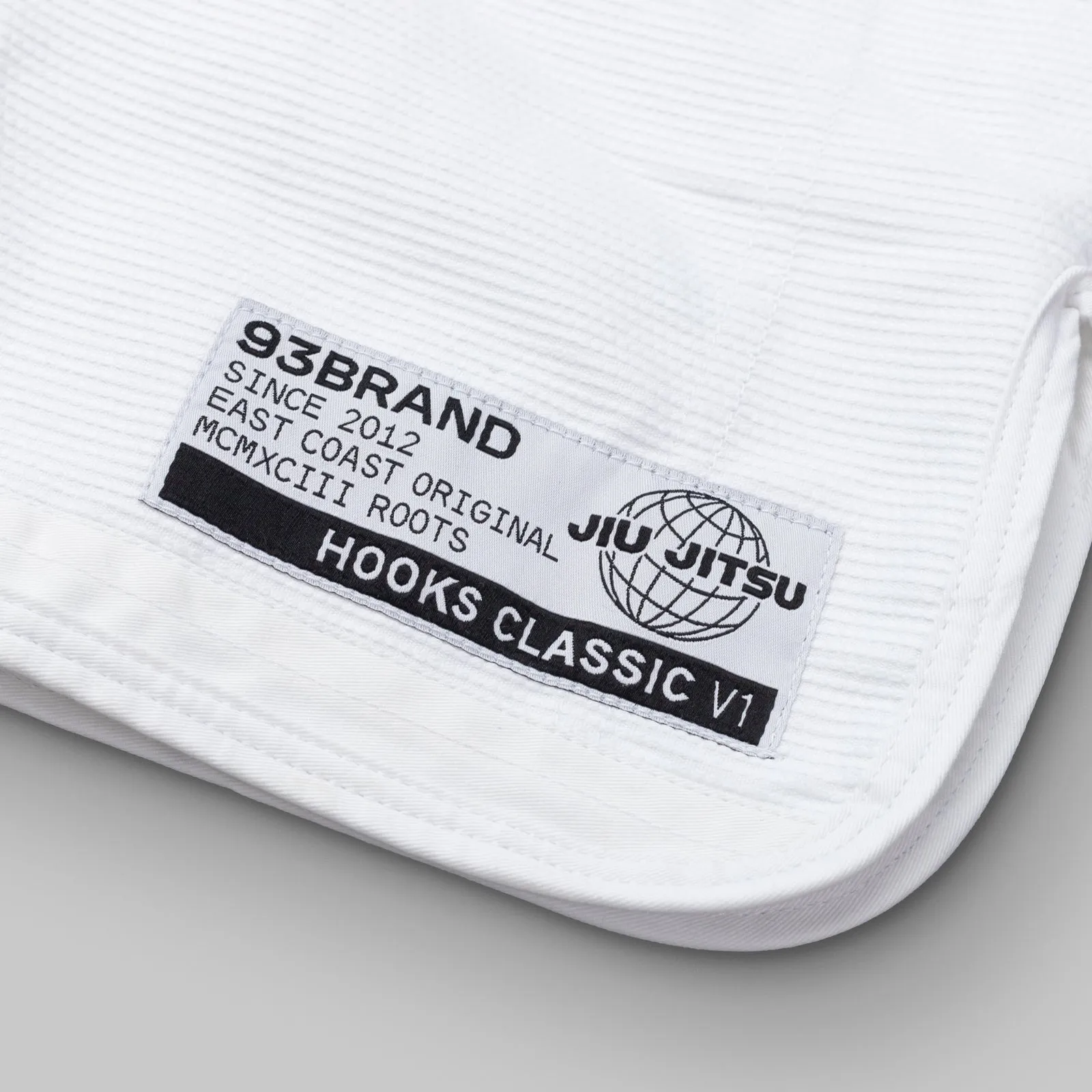 HOOKS CLASSIC Jiu Jitsu Gi - White