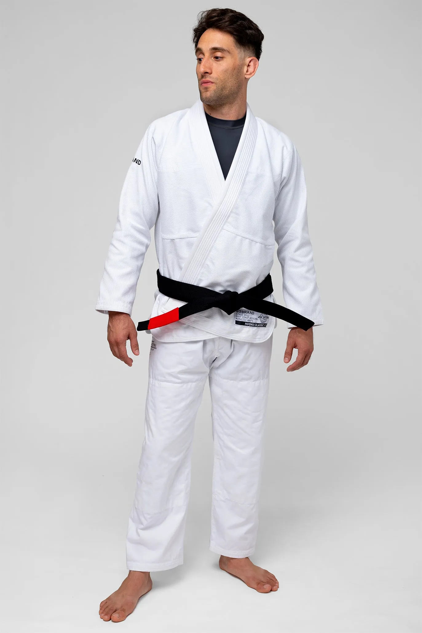 HOOKS CLASSIC Jiu Jitsu Gi - White