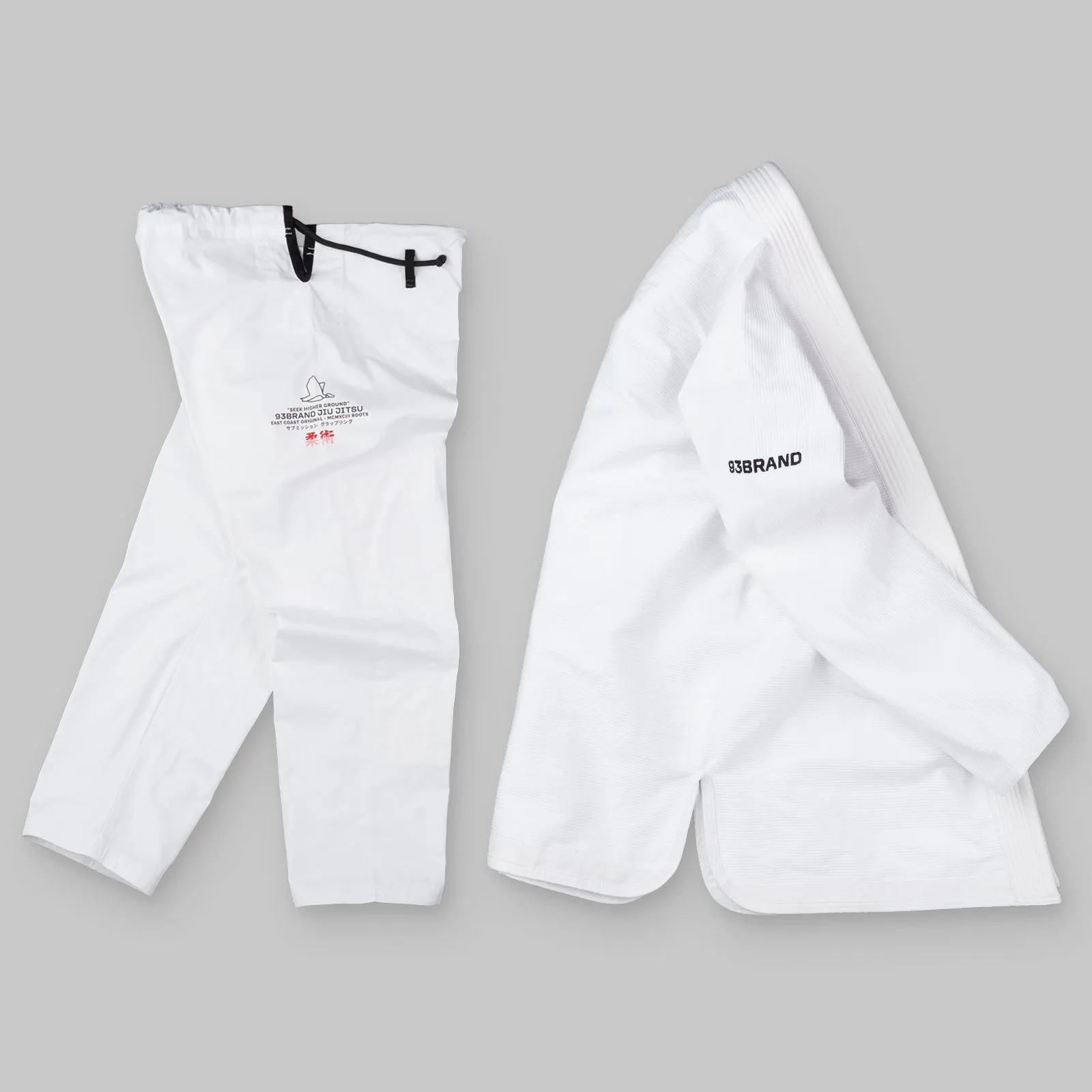 HOOKS CLASSIC Jiu Jitsu Gi - White