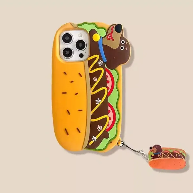 Hot Dog Dachshund Phone Case