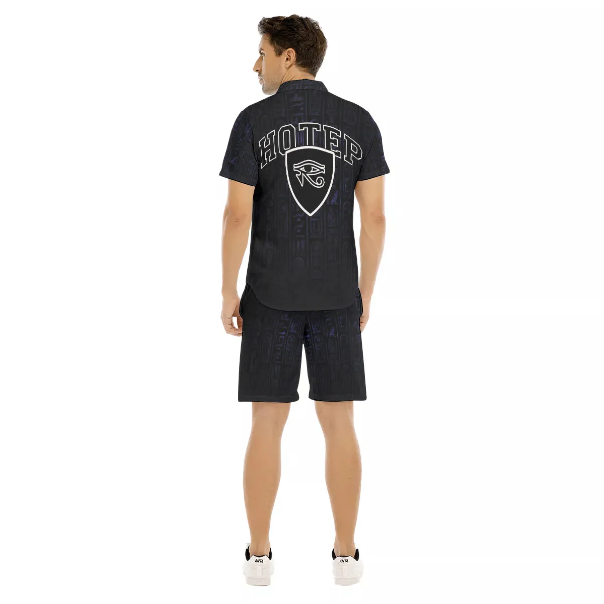 HOTEP EYES Men's Short Sleeve Shirt Sets