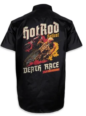 Hotrod Hellcat Button Up Death Race