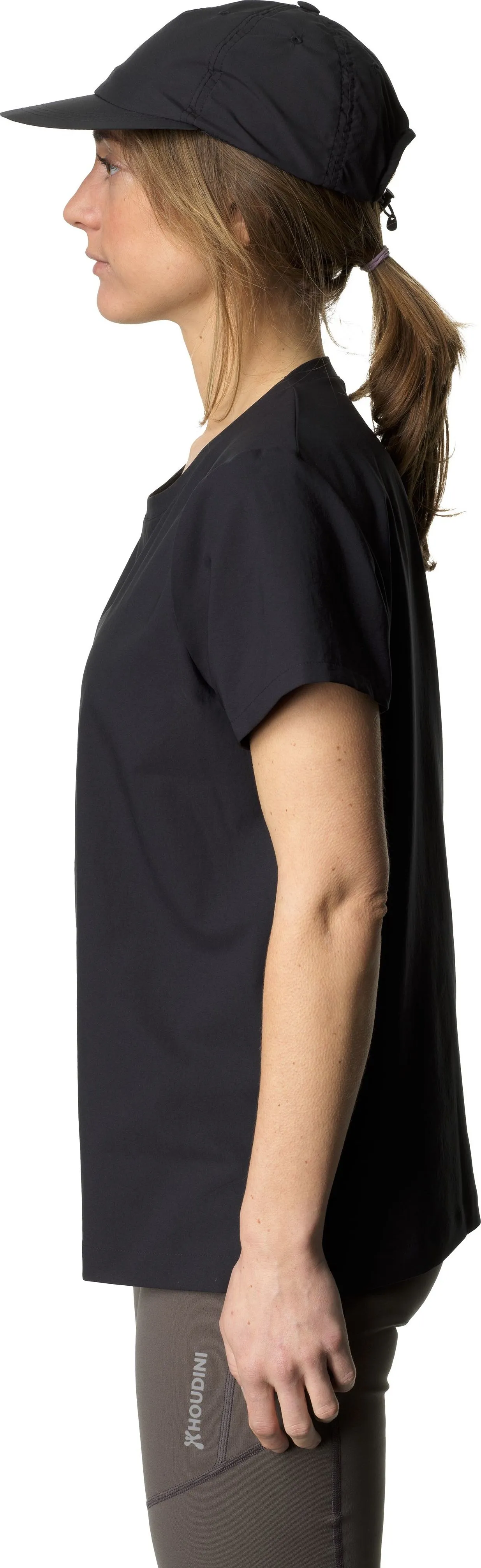 Houdini Women&#x27;s Cover Tee True Black | Buy Houdini Women&#x27;s Cover Tee True Black here | Outnorth