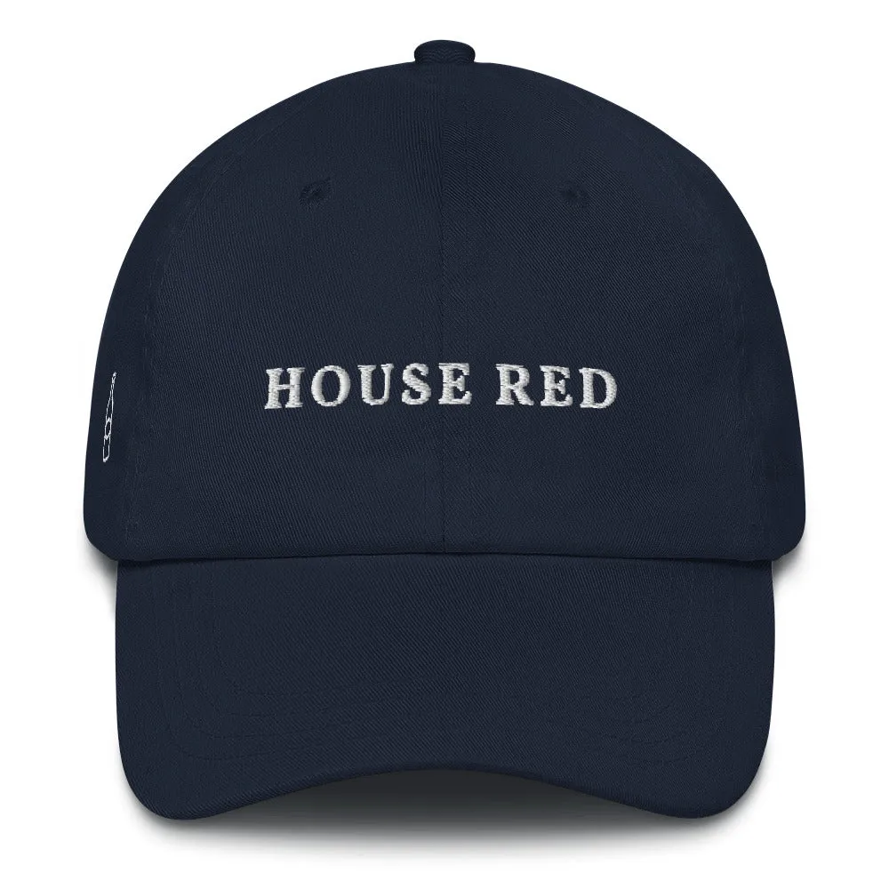 House Red White Font