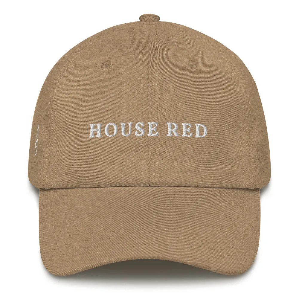House Red White Font