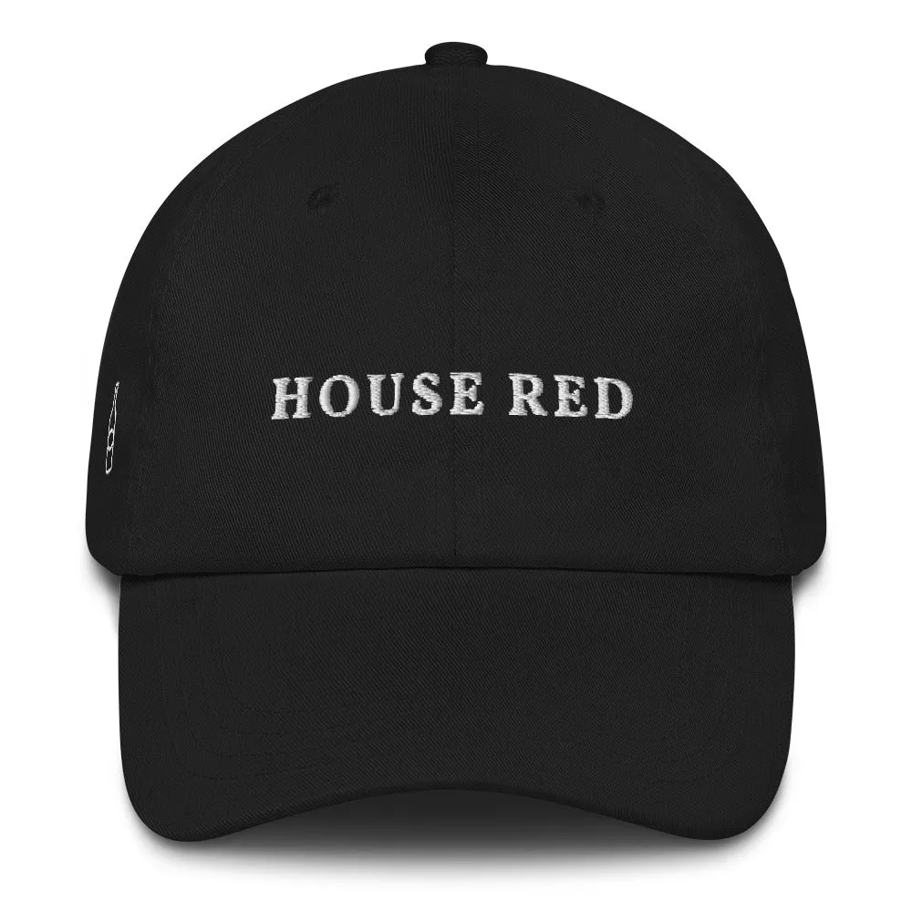 House Red White Font