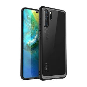 Huawei P30 Pro Unicorn Beetle Style Slim Clear Case-Black