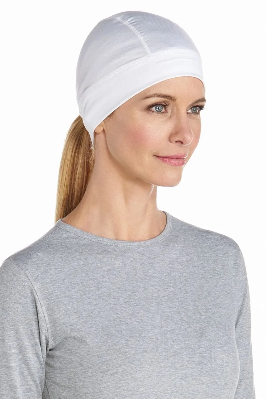 Hubbard UV Skull Cap  |  White