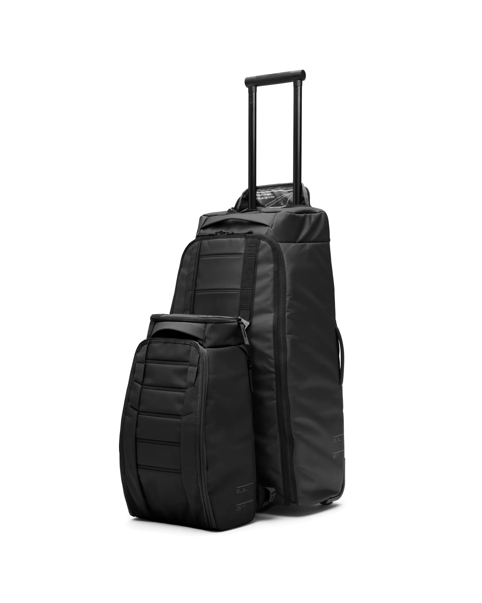 Hugger Roller Bag Check-in 60L Black Out