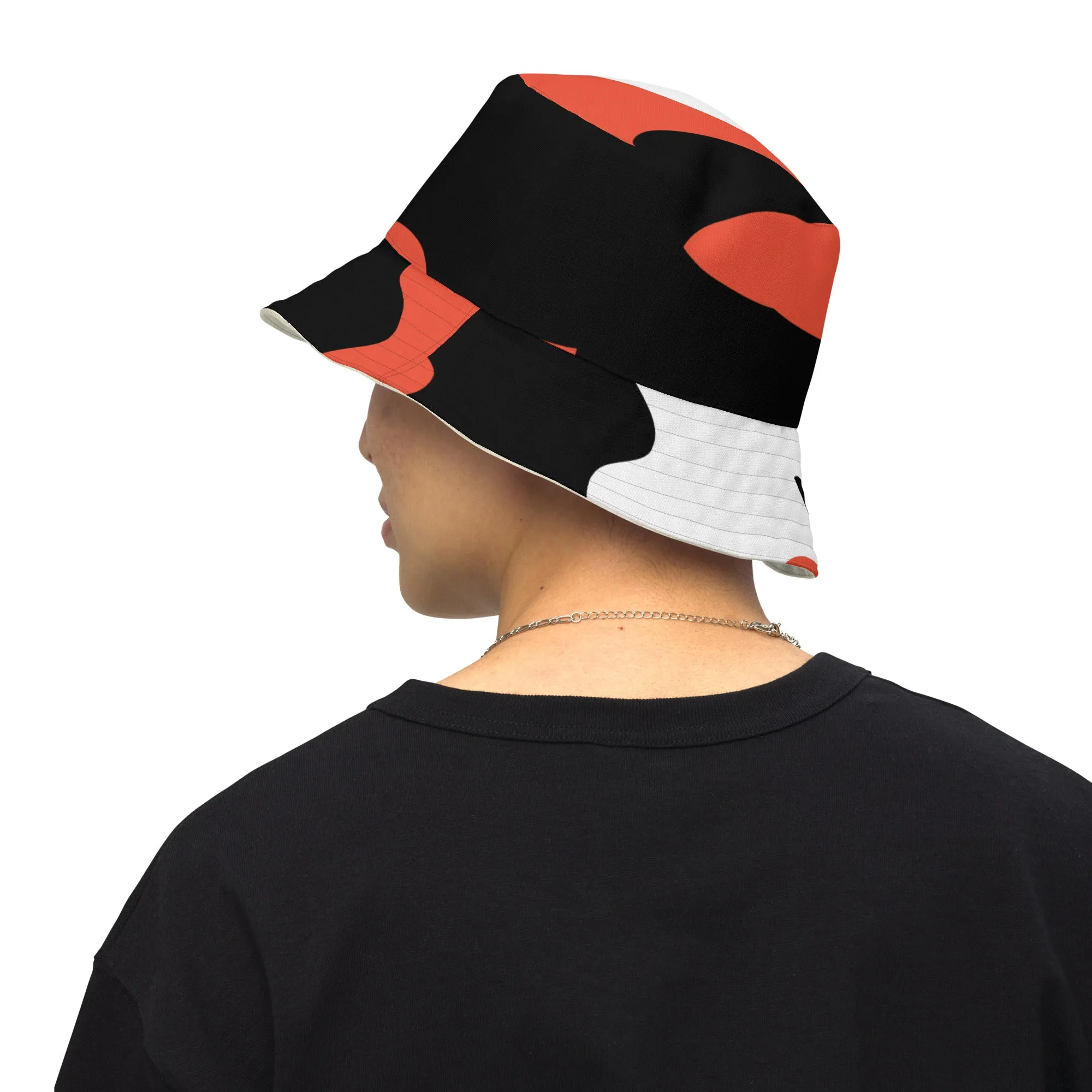 Humble Sportswear™ Off-White Duo Fit Reversible Bucket Hat