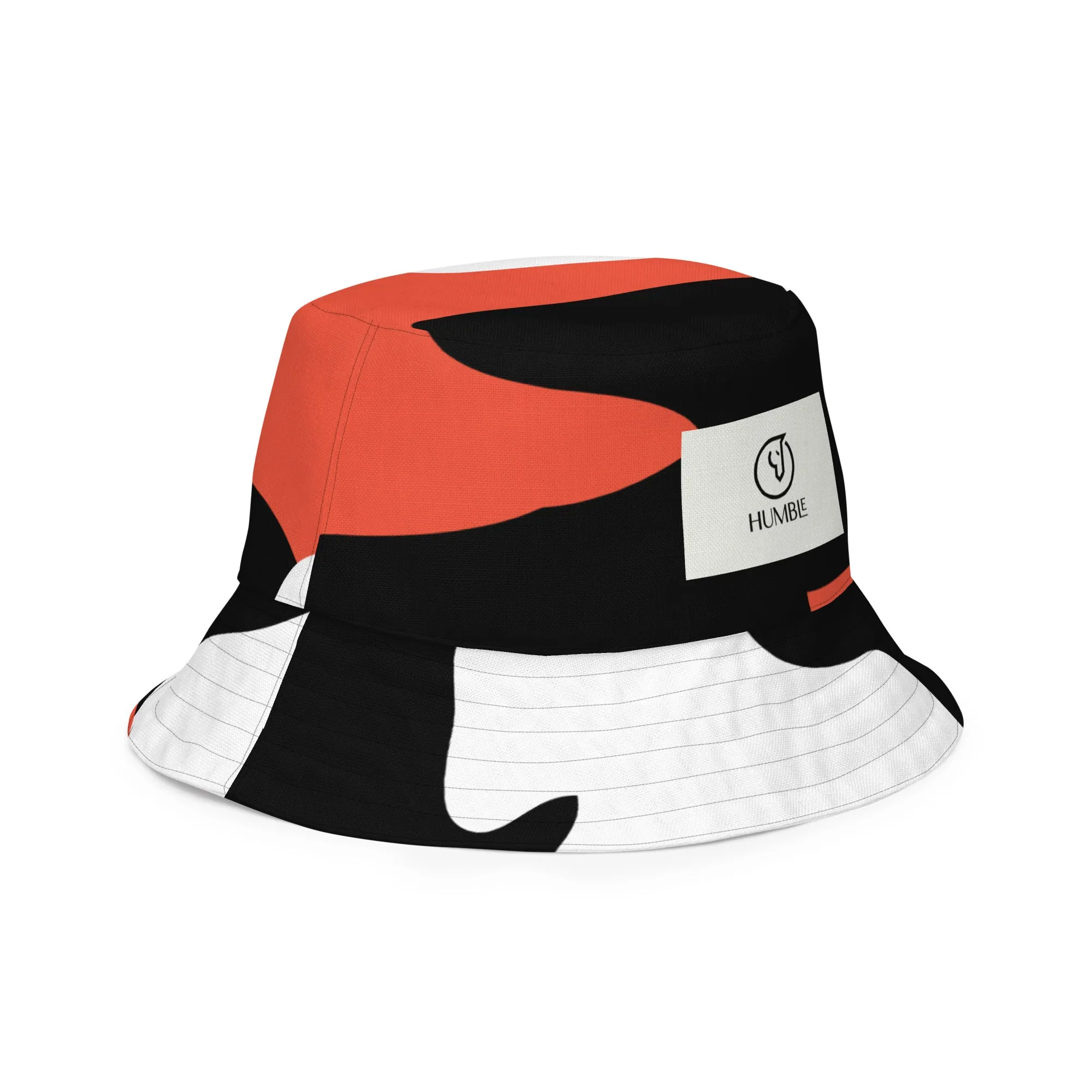 Humble Sportswear™ Off-White Duo Fit Reversible Bucket Hat