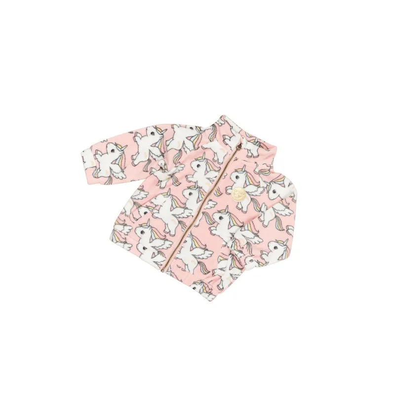 Huxbaby Magical Unicorn Fleece Jacket