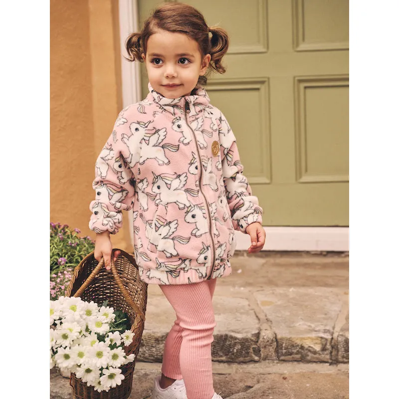 Huxbaby Magical Unicorn Fleece Jacket