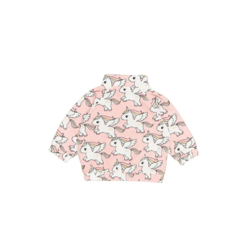 Huxbaby Magical Unicorn Fleece Jacket