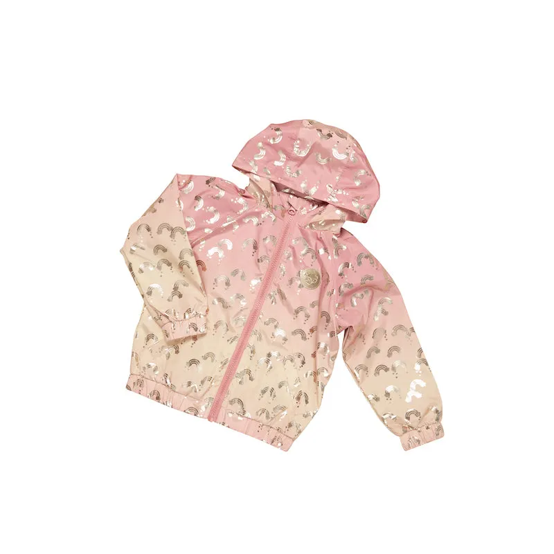 Huxbaby Raining Hearts Rain Jacket