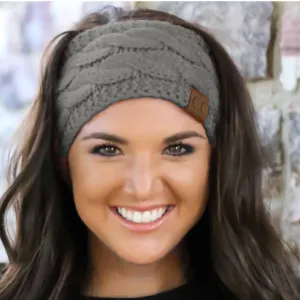 HW-20 HEADWRAP NATURAL GREY