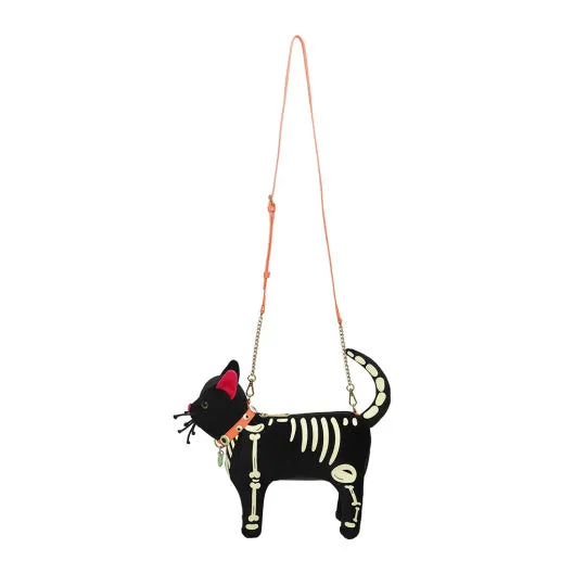 I-Scream Parlour Skeleton Vinnie the Cat Bag