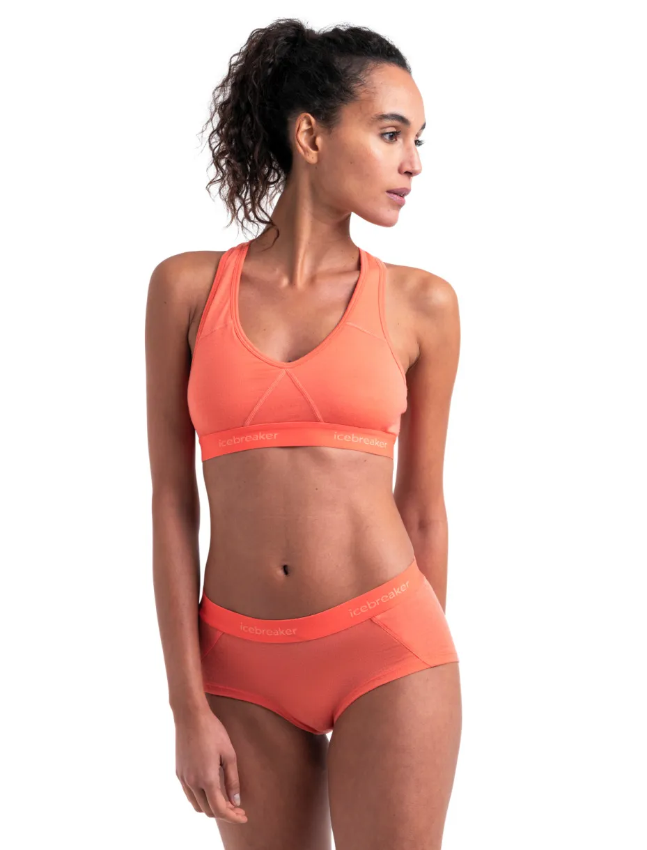 Icebreaker Women&#x27;s Sprite Racerback Bra Tang | Buy Icebreaker Women&#x27;s Sprite Racerback Bra Tang here | Outnorth