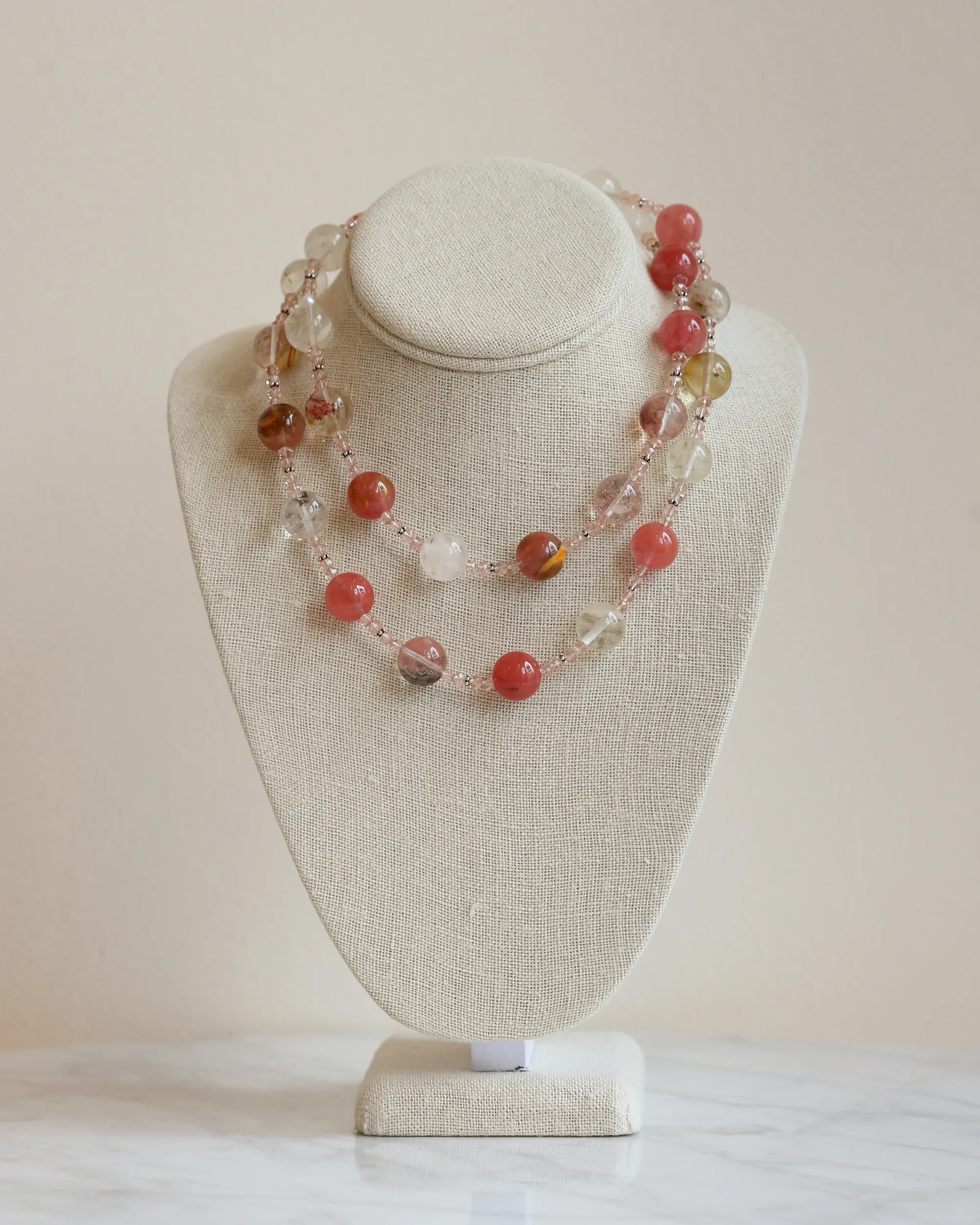 Iceland Blush Necklace