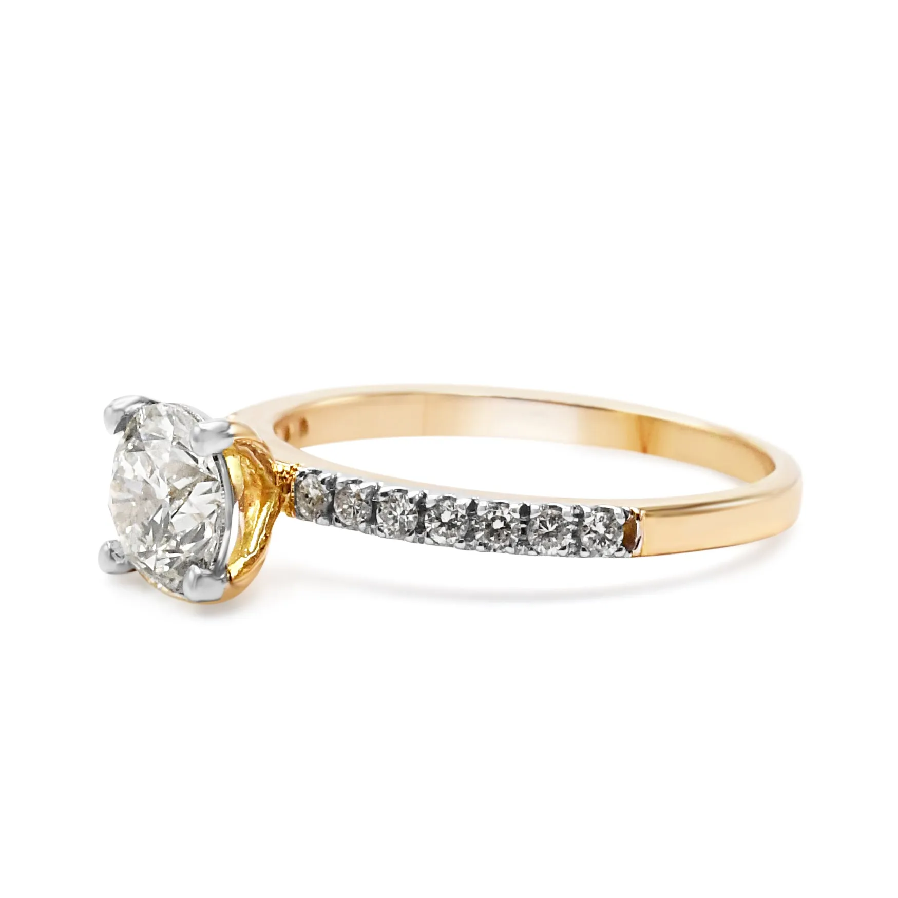IGI Certificated 1.06ct Solitaire Brilliant Diamond Ring