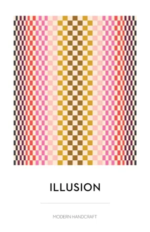 Illusion Quilt Pattern by Modern Handcraft