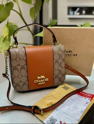Imported Coach High Quality Crossbody Bag For Women (Brown)