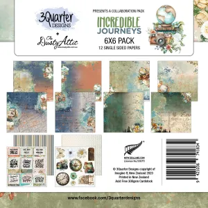 Incredible Journeys 6x6 Pack