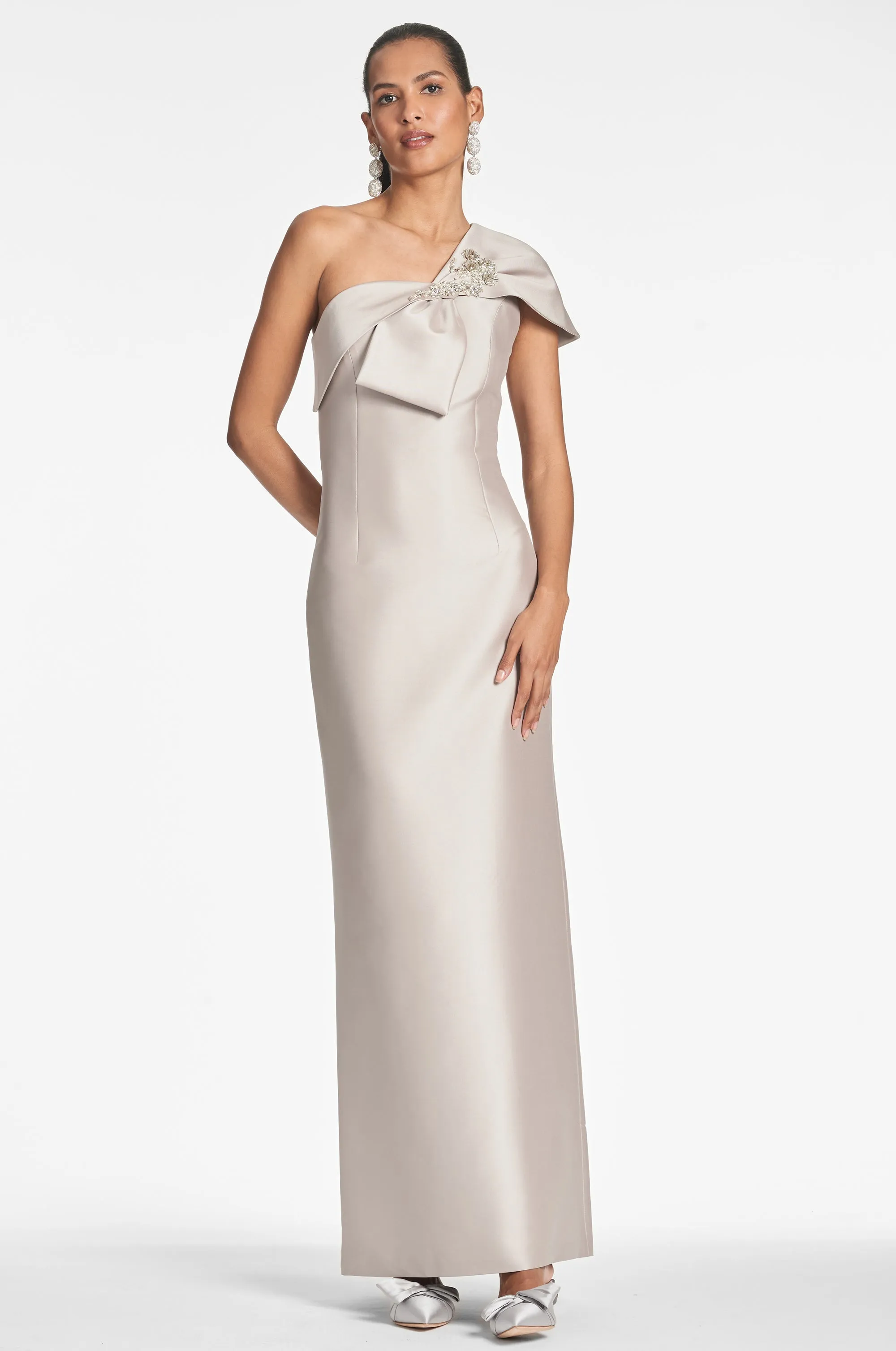 Ines Gown - Frosty Pewter
