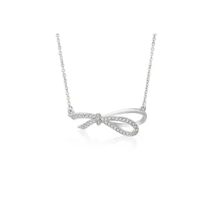 Infinity Bow Pendant